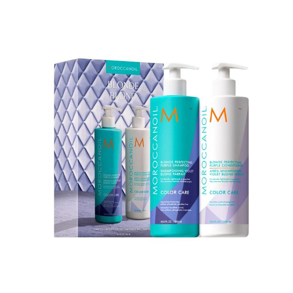 Moroccanoil – Blonde Duo Set – 500ml + 500ml