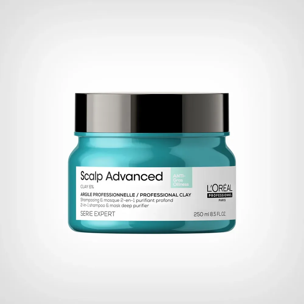 L’Oréal Professionnel Scalp Advanced Anti-Oiliness 2-u-1 šampon i maska za masnu kosu 250ml