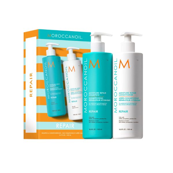 Moroccanoil – Moisture Repair Duo Set – 500ml + 500ml